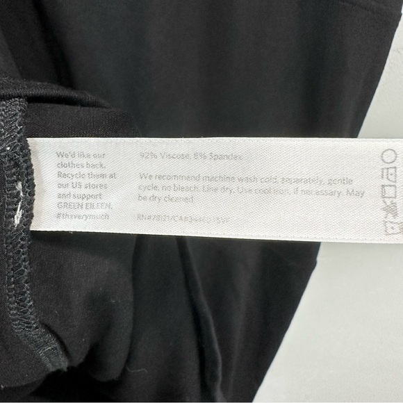 Eileen Fisher Black T Shirt Dress - Picture 6 of 7